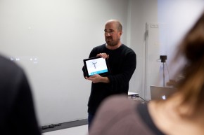 Zach Lieberman at Choreographic Coding Lab @ Motion Bank